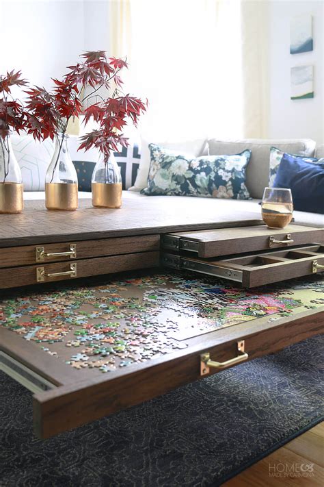 Plus it has that hint of glam i wanted to i cooperate into my home. DIY-Gaming-&-Puzzle-Coffee-Table - Home Made By Carmona