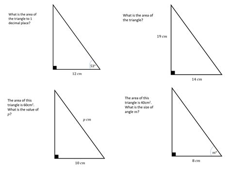 Right Angled Triangles 2 Ssdd Problems