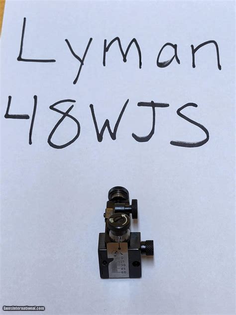 Lyman 48 Wjs