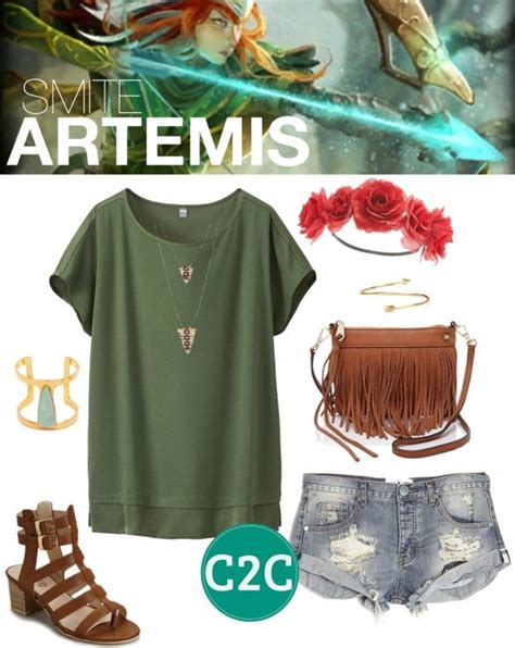 Artemis Smite Inspired Outfitive Wanted To Do An Artemis Inspired