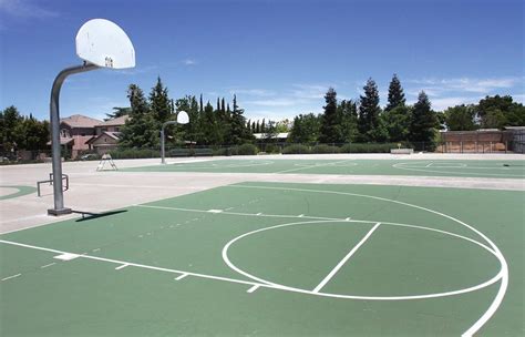Basketball Court Outdoor Surfaces Are Generally Made From Standard