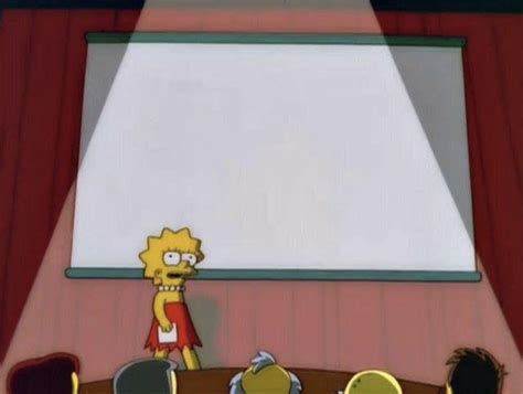 Lisa Simpson Presentation Meme 100 Blank Template Comics And Memes