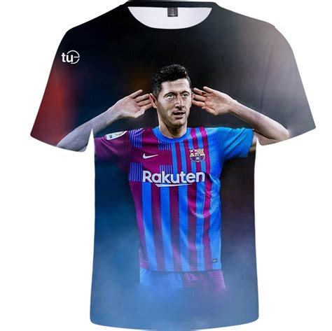 T Shirt Robert Lewandowski Fc Barcelona Koszulka 12391055472 Allegropl