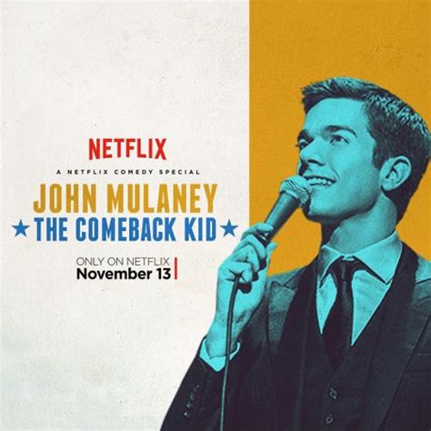 Funnyman @sethmeyers takes a page from the crown in royal watch on @latenightseth! John Mulaney: The Comeback Kid | John mulaney, Kids poster, Comebacks