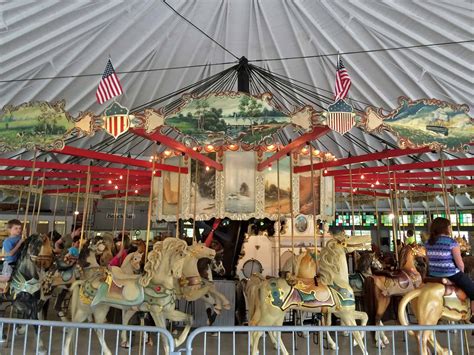 < french < italian carosello kind of ball game] Vintage Carousel - Oldest Looff Stander in the WORLD ...