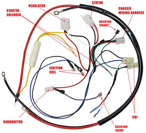 High performance racing cdi 2 plugs wiht 6 pins ac fired square plug newmotoz gy6 50cc 125cc 150cc 250cc scooter. Wiring Manual PDF: 150 Gy6 Scooter Wiring Diagram