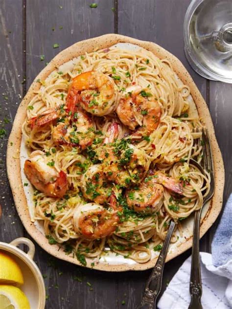 Easy Shrimp Scampi Without Wine Bites With Bri