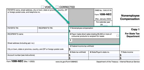 2023 Form 1099 Nec Instructions Printable Forms Free Online