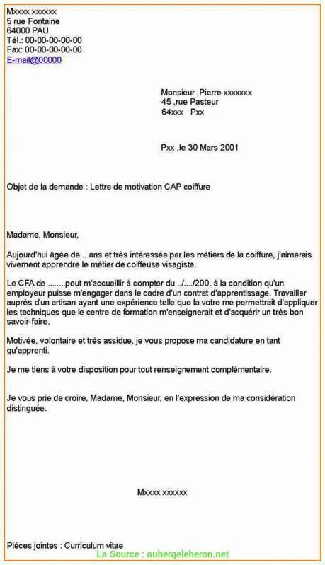 lettre de motivation cap petite enfance  Paperblog