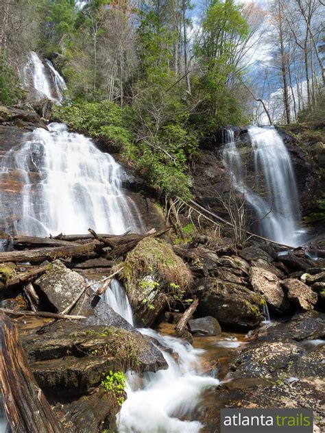 Hike The Anna Ruby Falls Trail To The Double Waterfall At Anna Ruby