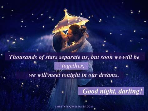 Wishing you a sweet night with peaceful sleep and tender dreams. Cute Goodnight Texts for Her, Quotes and Messages.