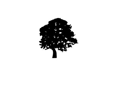 Tree Silhouettes Clip Art At Vector Clip Art Online