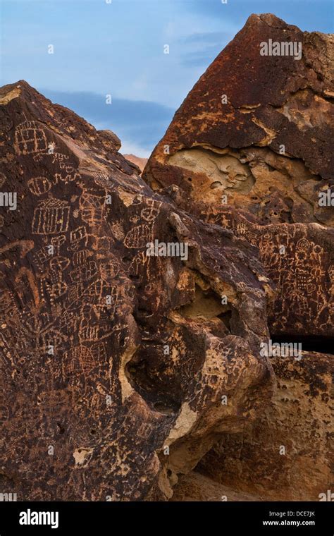 Pictographs Petroglyphs High Resolution Stock Photography And Images