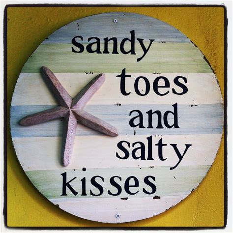 Sandy Toes And Salty Kisses Rustic Wooden Sign Salt Life Decals Diy Wood Projects