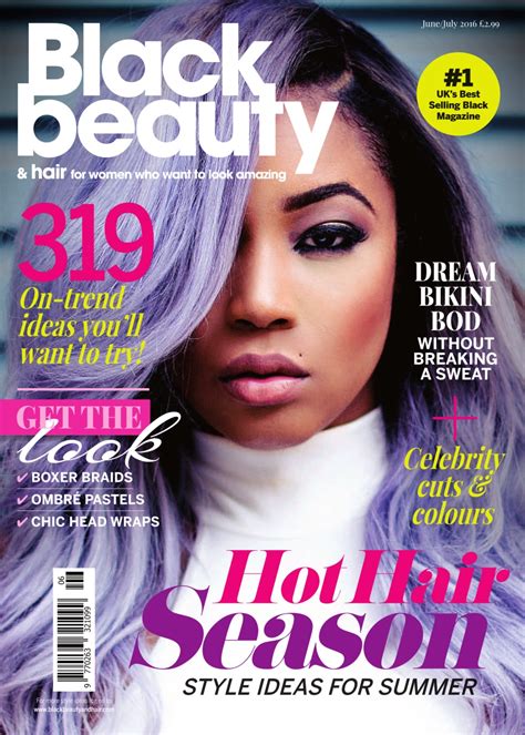 Black Beauty And Hair The Uks No 1 Black Magazine Junejuly 2016