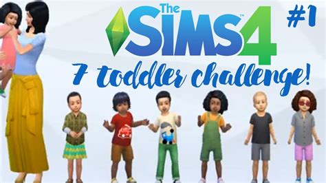 The Sims 4 7 Toddler Challenge 1 Youtube