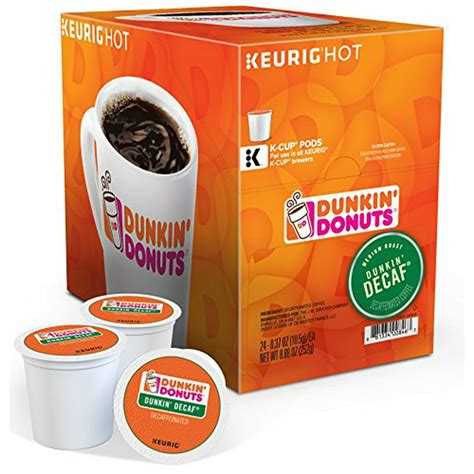 Dunkin Donuts Decaf K Cup Coffee Pods 24 Count