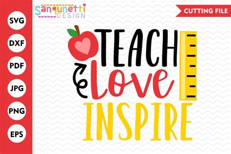 Book, hourglass, purse, list, brain, lightbulb, timer, glasses, teacher, flask. Teach Love Inspire SVG, Teacher svg, School SVG, back to ...