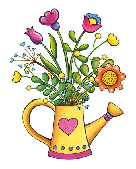 Image Result For Bouquet Of Flowers Clipart Whimsical Art Easy