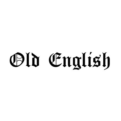 Old English Upper And Lower Monogram Alphabet Font Svg Cut