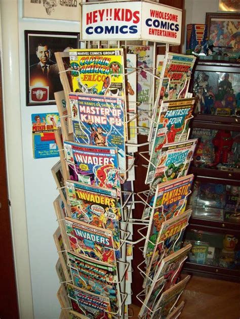Comic Book Rack Back In The Day Childhood Memories Vintage Comic