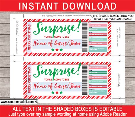 concert template tickets hq template documents