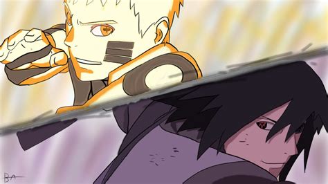 Naruto And Sasuke Vs Momoshiki By Boozaarts On Deviantart
