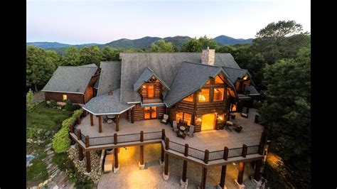 River pointe cottage 552 is a 3 bedroom, 3 bath river access cottage located about 1 mile from downtown pigeon forge. Spacious Luxury Log Cabin with Fabulous Vistas of The ...
