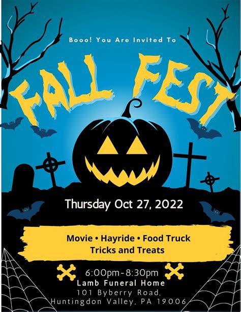 Fall Fest | Lamb Funeral Home Inc., Lower Moreland Township, PA
