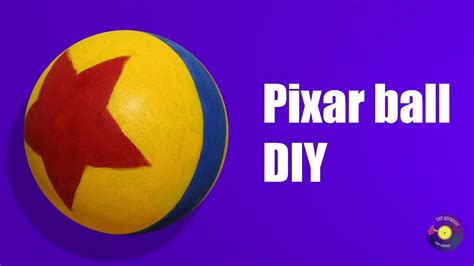 Arts And Crafts For Kids Pixar Ball Diy Youtube