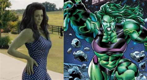 She Hulk Was Supposed To Be More Muscular During Development