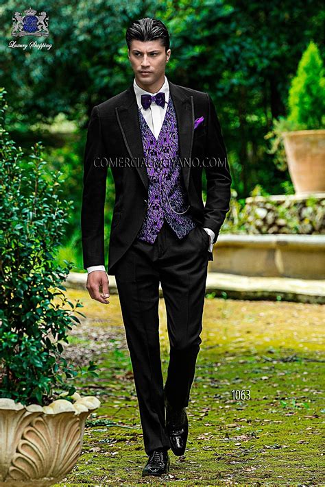 Bespoke Black Wedding Suit Style Mario Moreno Moyano