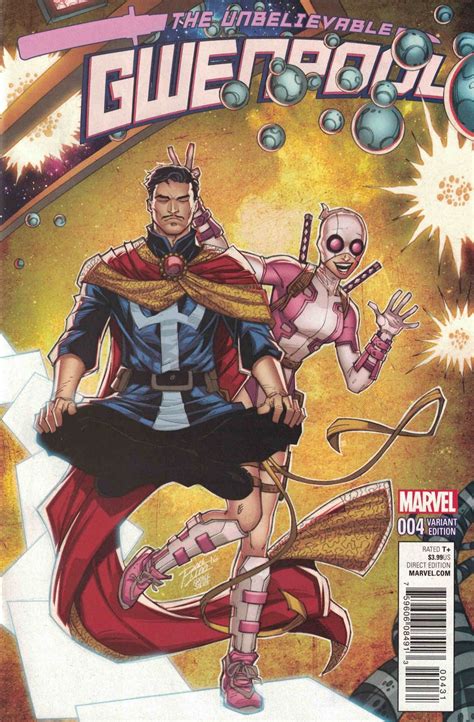 Gwenpool 4 110 Ron Lim Doctor Strange Variant Marvel 2016