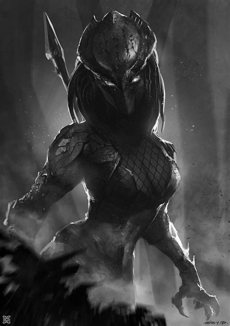 Female Predator Mist Xg On Artstation At Artwork Ezkxputm Campaign