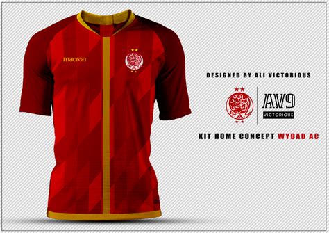 The squad overview lists all player stats for a selected season. Kit Home Wydad AC on Behance | Kit home, Design, Graphic ...
