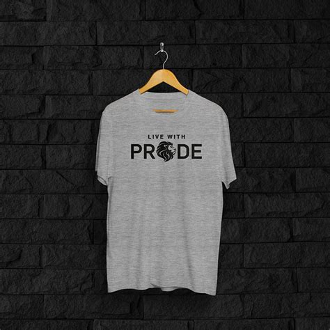 Pride Gray T Shirt Grabandgo