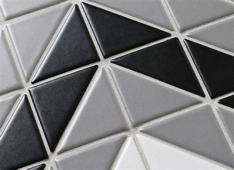 Classic Chervon 2 Triangle Geometric Mosaic Tiles Ant Tile