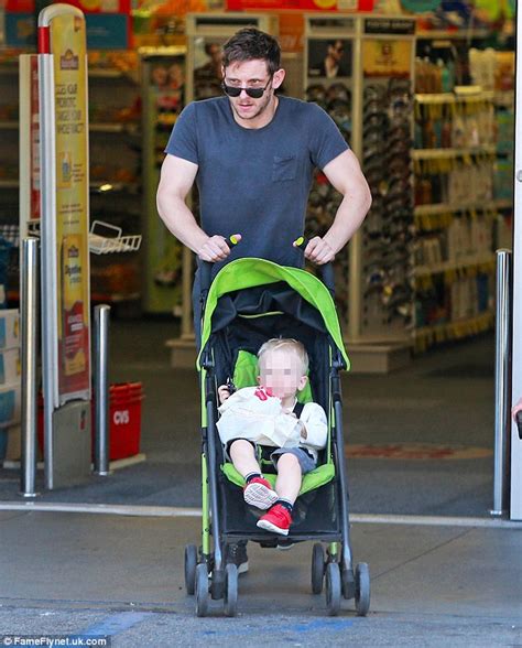 Jamie Bell Dotes On Son In La Ahead Of Fantastic Four Release Daily