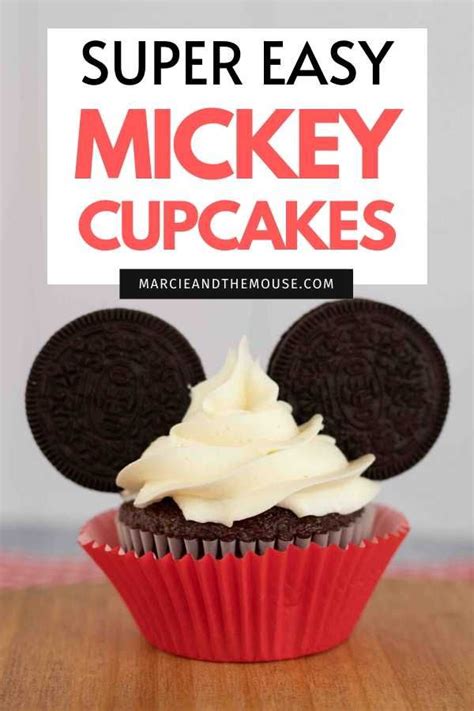 Planning A Mickey Mouse Party This Super Easy Mickey Mouse Cupcakes