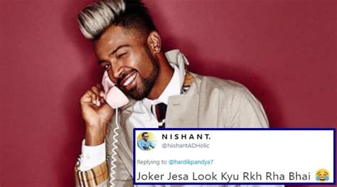 Hardik Pandya Flaunted His New Hairstyle But People Tore It Apart On