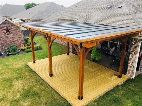 How To Install Metal Roofing On A Patio Cover Patio Ideas