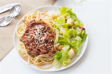 Spaghetti With Beef Ragu Cook Smarts