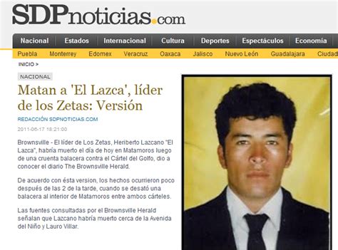 Hoy Asesinado Heriberto Lazcano El Lazca Y Un Jefe De Plaz