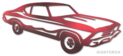 Chevelle | ReadyToCut - Vector Art for CNC - Free DXF Files