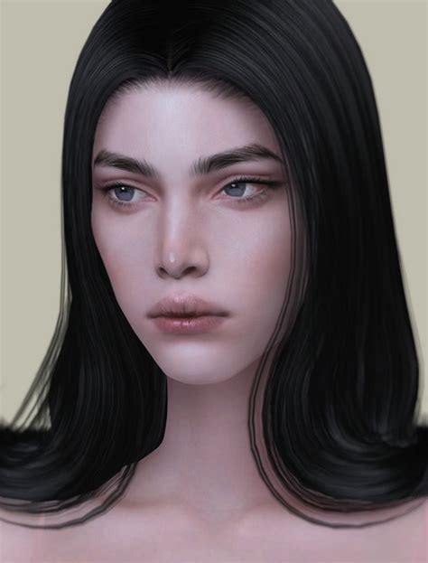 Lips And Eyebrows Obscurus Sims On Patreon Sims Hair Sims The
