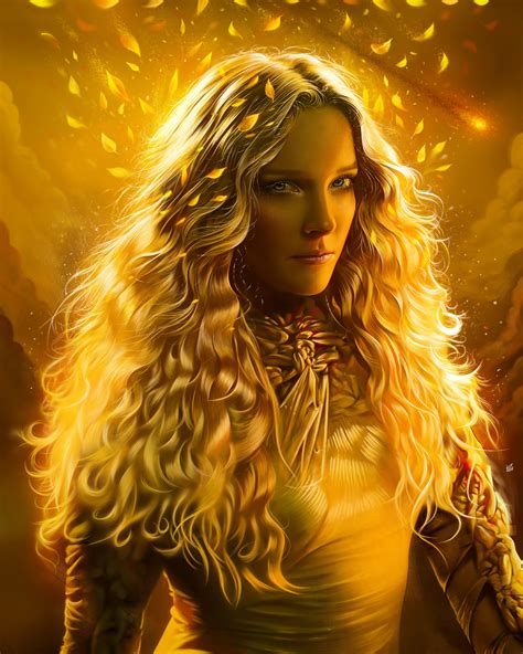 Wallpaper The Lord Of The Rings Blonde Galadriel Rings Of Power