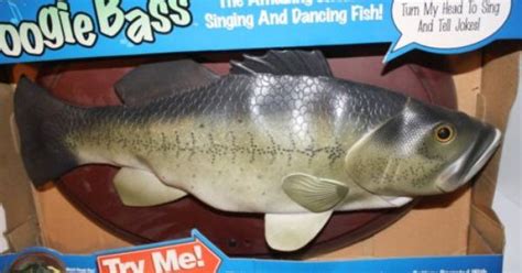One, two, three, four, five. Boogie Bass Singing Fish Wall Plaque | eBay | for sale on ...
