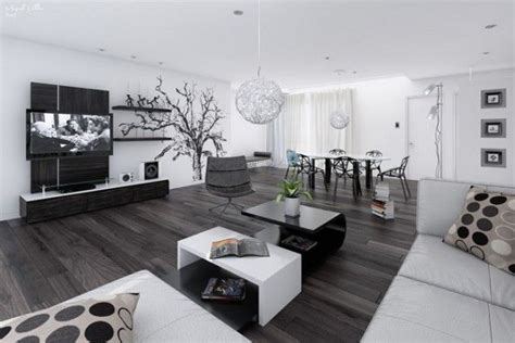 20 Wonderful Black And White Contemporary Living Room Designs Love