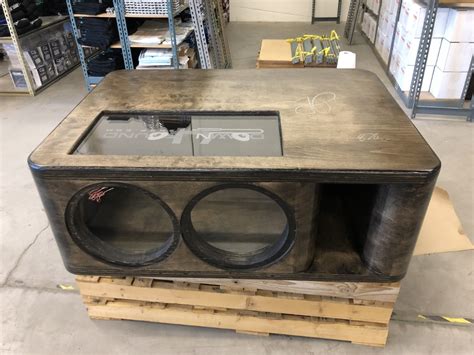 Dual 12 Custom Kerf Ported Subwoofer Box Hand Made In The Usa