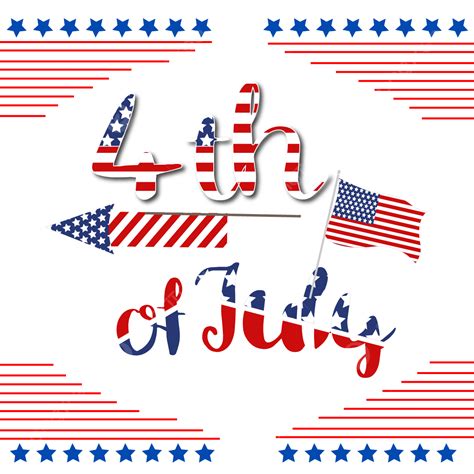 Happy 4th Of July Banner Design 4th July America Png And Vector With